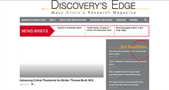 Desktop Screenshot of discoverysedge.mayo.edu